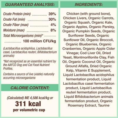 Show full view: Primal Raw Pronto Chicken Recipe Dog Freeze-Dried Food, 16-oz bag slide 7 of 11