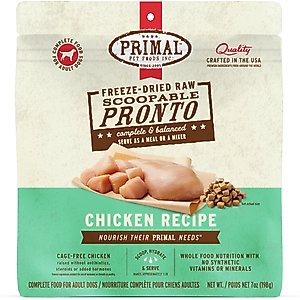 Primal Raw Pronto Chicken Recipe Dog Freeze-Dried Food, 7-oz bag