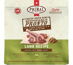 Primal Raw Pronto Lamb Recipe Dog Freeze-Dried Food, 16-oz bag