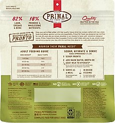 Primal Raw Pronto Lamb Recipe Dog Freeze-Dried Food, 25-oz bag slide 2 of 8