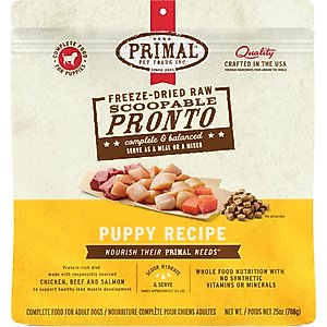 Primal Raw Pronto Puppy Recipe Dog Freeze-Dried Food, 25-oz bag