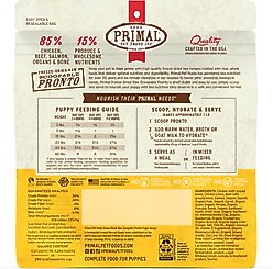 Primal Raw Pronto Puppy Recipe Dog Freeze-Dried Food, 7-oz bag slide 2 of 8