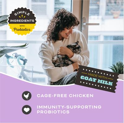 Show full view: Primal The G.O.A.T. Chicken & Goat Milk Flavored Crunchy Cat Treats, 2-oz bag slide 5 of 9