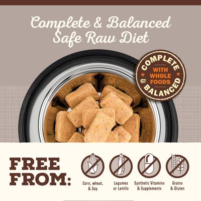 Show full view: Primal Venison Nuggets Grain-Free Raw Freeze-Dried Dog Food, 28-oz bundle slide 4 of 11