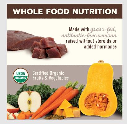 Show full view: Primal Venison Nuggets Grain-Free Raw Freeze-Dried Dog Food, 14-oz bag slide 4 of 10