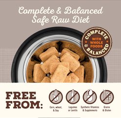 Primal Venison Nuggets Grain-Free Raw Freeze-Dried Dog Food, 5.5-oz bag slide 2 of 7