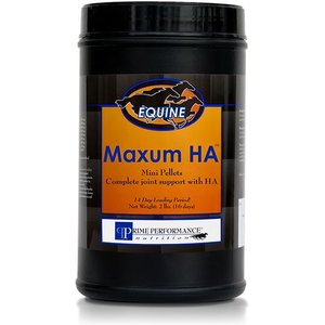Prime Performance Nutrition Maxum HA Complete Joint Support Pellets Horse Supplement, 2-lb jar