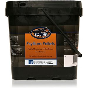 Prime Performance Nutrition Psyllium Pellets Comprehensive Supplement for Horses, 10-lb tub