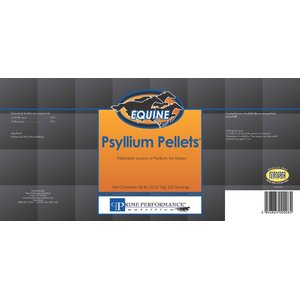 Prime Performance Nutrition Psyllium Pellets Comprehensive Supplement for Horses, 50-lb tub