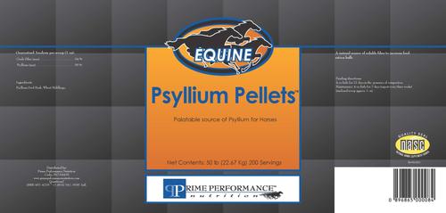 Show full view: Prime Performance Nutrition Psyllium Pellets Comprehensive Supplement for Horses, 50-lb tub slide 2 of 3