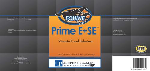 Show full view: Prime Performance Nutrition Vitamin E & Selenium Powder Comprehensive Supplement for Horses, 10-lb tub slide 2 of 4