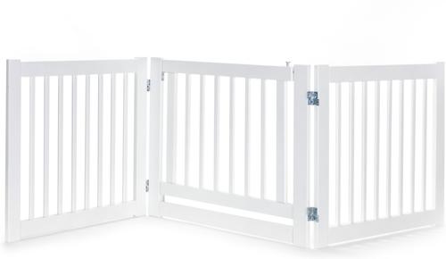 Show full view: Primetime Petz 360 Configurable Gate with Door, 24-in, White slide 6 of 10