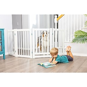 Primetime Petz 360 Configurable Gate with Door, 30-in, White