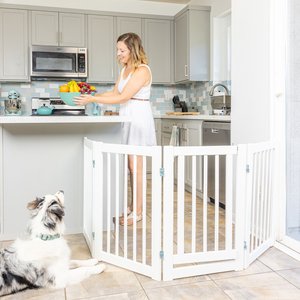 Primetime Petz 360 Configurable Gate with Door, 30-in, White