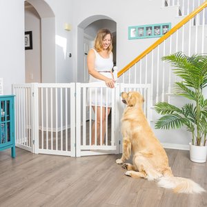 Primetime Petz 360 Configurable Gate with Door, 36-in, White