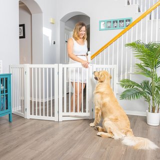 Primetime Petz 360 Configurable Gate with Door, 36-in, White slide 1 of 8