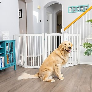 Primetime Petz 360 Configurable Gate with Door, 36-in, White
