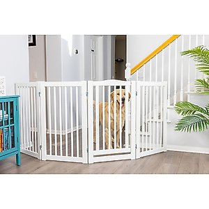 Primetime Petz 360 Configurable Gate with Door, 36-in, White