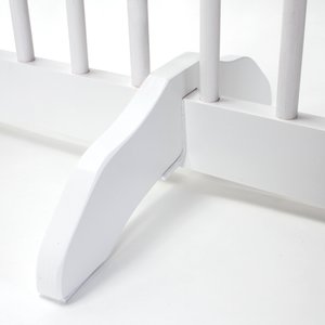 Primetime Petz 360 Configurable Pet Gate Support Feet, 2 pack, White