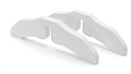 Show full view: Primetime Petz 360 Configurable Pet Gate Support Feet, 2 pack, White slide 2 of 5