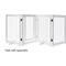 Show in main carousel: Primetime Petz 360 Configurable Pet Gate Support Feet, 2 pack, White slide 4 of 5