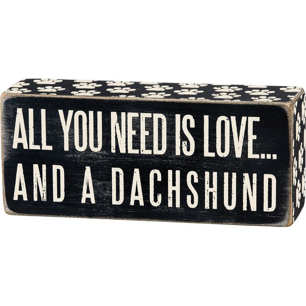 Primitives By Kathy "All You Need Is Love & A Dog" Tote