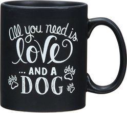 Primitives By Kathy "All You Need Is Love? & A Dog" Mug, 20-oz