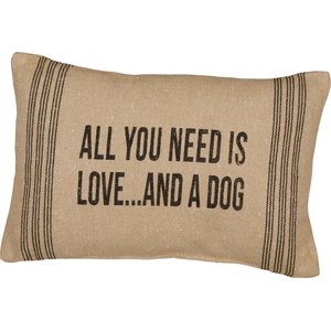 Primitives By Kathy "Home of A Spoiled Rotten Dog" Pillow