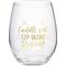 Show in main carousel: Primitives By Kathy Cat Sip Wine Glass, 15-oz slide 1 of 2