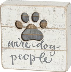Primitives By Kathy "Dog People" Slat Box Décor