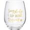 Show in main carousel: Primitives By Kathy Dog Sip Wine Glass, 15-oz slide 1 of 2