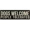 Show in main carousel: Primitives By Kathy "Dogs Welcome" Box Sign slide 1 of 1