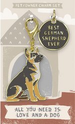 Primitives By Kathy German Shepherd Charm, 2 count