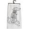 Show in main carousel: Primitives By Kathy "Only Speaking to My Dog" Dish Towel slide 1 of 2