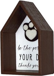 Prinz "Be The Person Your Dog Thinks You Are" Box Sign slide 2 of 6