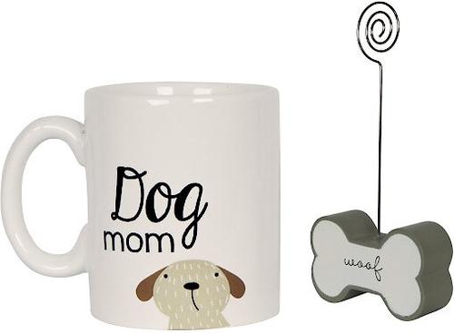 Show full view: Prinz "Dog Mom" Mug & Photo Clip Gift Set slide 2 of 5