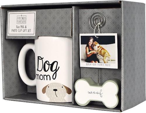 Show full view: Prinz "Dog Mom" Mug & Photo Clip Gift Set slide 3 of 5