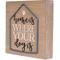 Show in main carousel: Prinz "Home is Where Your Dog Is" Box Sign slide 2 of 5