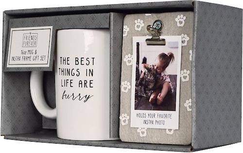Show full view: Prinz "The Best Things In Life Are Furry" Mug & Instax Frame Gift Set slide 3 of 5