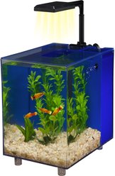 Prism Desktop Aquarium, 2-gal, Blue slide 1 of 3