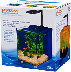 Prism Desktop Aquarium, 2-gal, Blue slide 2 of 3