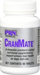 PRN Pharmacal CranMate Dog & Cat Supplement, 60 count
