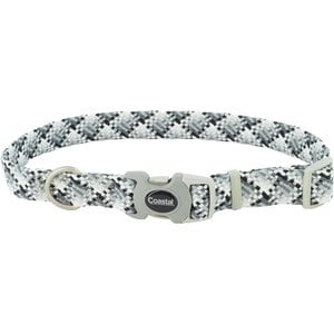 PRO Active Adjustable Woven Reflective Standard Dog Collar, Grey