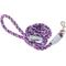 Show in main carousel: Pro Active Woven Reflective Rope Standard Dog Leash, Woven Violet, 6-ft long, 1-in wide slide 1 of 6