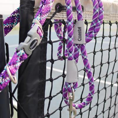 Show full view: Pro Active Woven Reflective Rope Standard Dog Leash, Woven Violet, 6-ft long, 1-in wide slide 2 of 6