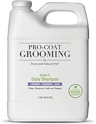 Pro-Coat Grooming 4-in-1 Lavender, Chamomile, Daily Dog Shampoo, 1-gal bottle