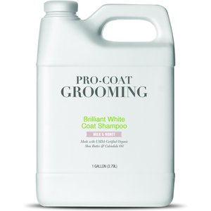 Pro-Coat Grooming Brilliant White Coat Milk & Honey Dog Shampoo, 1-gal bottle