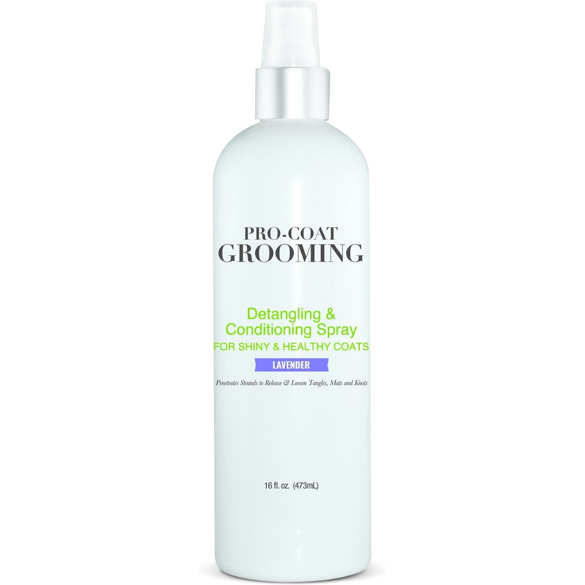 Pro-Coat Grooming Lavender Detangling & Conditioning Dog Spray, 16-fl oz bottle