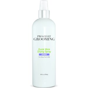 Pro-Coat Grooming Quick Wick Lavender Drying Dog Spray, 16-fl oz bottle