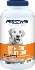 Pro-Sense Hip & Joint Solutions Advanced Strength Chewable Tablets Joint Supplement for Dogs, 120 count